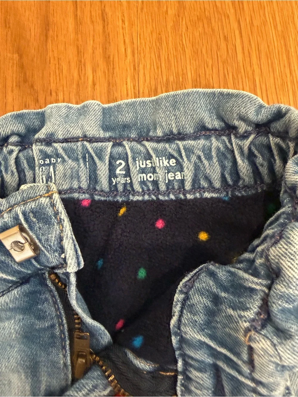 Baby Gap fleece lined jeans